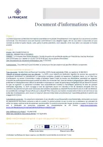 Informations clés (DIC)