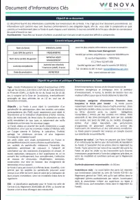 Informations clés (DIC)