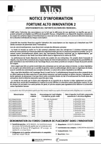 Notice d'information