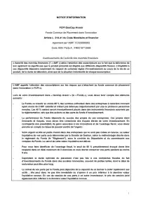 Notice d'information