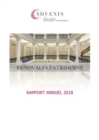 Rapport annuel - 2018