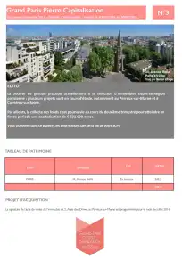 Bulletin trimestriel - 3ème trimestre 2016