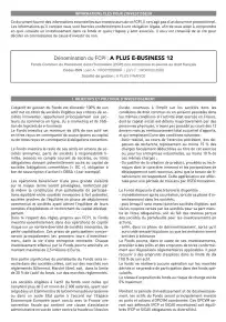 Informations clés (DIC)