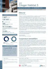 Bulletin trimestriel - 1er trimestre 2018