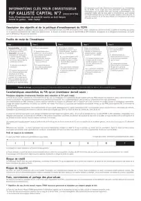Informations clés (DIC)
