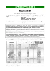 Règlement complet