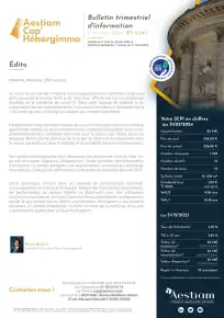 Bulletin trimestriel - 1er trimestre 2024