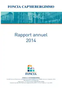 Rapport annuel - 2014