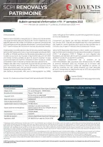 Bulletin semestriel - 1er semestre 2022
