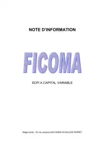Note d'information
