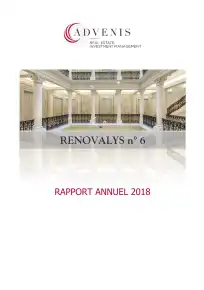 Rapport annuel - 2018