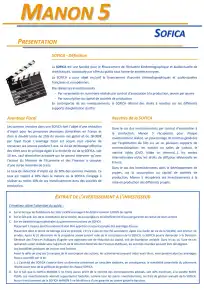 Documentation commerciale