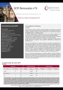 Bulletin trimestriel - 3ème trimestre 2017