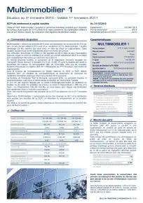 Bulletin trimestriel - 4ème trimestre 2010