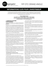 Informations clés (DIC)