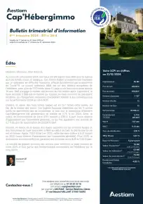 Bulletin trimestriel - 4ème trimestre 2024