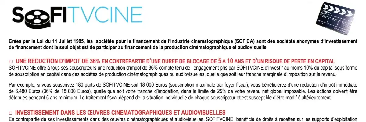 SOFICA SOFITVCINE
