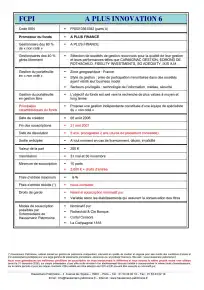 Fiche technique