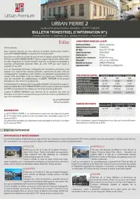 Bulletin trimestriel - 2ème trimestre 2014
