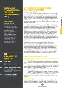 Informations clés (DIC)