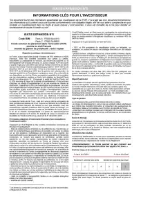 Informations clés (DIC)