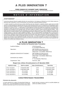 Notice d'information