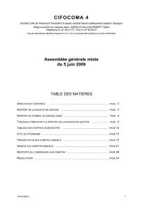 Rapport annuel - 2008