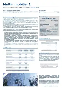 Bulletin trimestriel - 2ème trimestre 2012