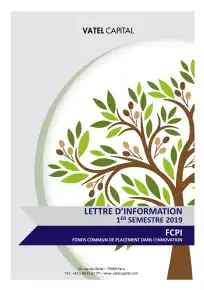 Lettre d'information FCPI - 1er semestre 2019
