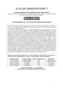 Règlement complet
