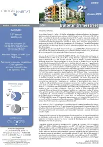 Bulletin trimestriel - 2ème trimestre 2012