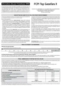 Informations clés (DIC)