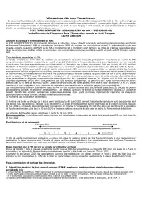 Informations clés (DIC)