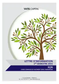 Lettre d'information FCPI - 1er semestre 2015