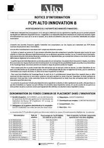 Notice d'information