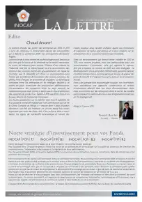 La lettre d'information n°5 - 2nd semestre 2009