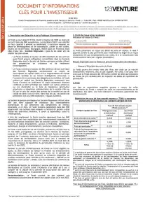 Informations clés (DIC)