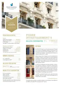 Bulletin trimestriel - 3ème trimestre 2017