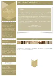 Bulletin trimestriel - 1er trimestre 2015