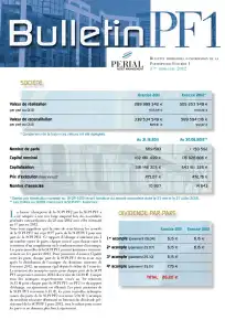 Bulletin trimestriel - 3ème trimestre 2012