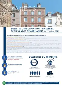 Bulletin trimestriel - 1er trimestre 2023