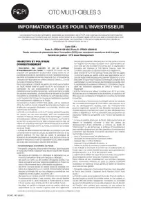Informations clés (DIC)