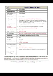 Fiche technique FIP Hexagone Croissance 2