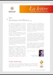 La lettre d'information n°11 - 2nd semestre 2012