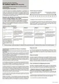 Information clé (DIC)