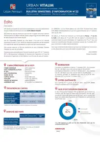 Bulletin semestriel - 1er trimestre 2021
