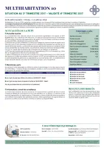 Bulletin trimestriel - 3ème trimestre 2017