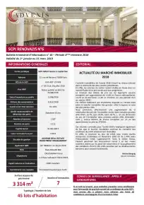 Bulletin trimestriel - 4ème trimestre 2018