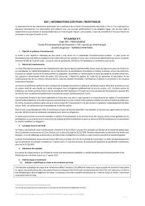 Informations clés (DIC)