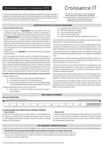 Informations clés (DIC) ISF